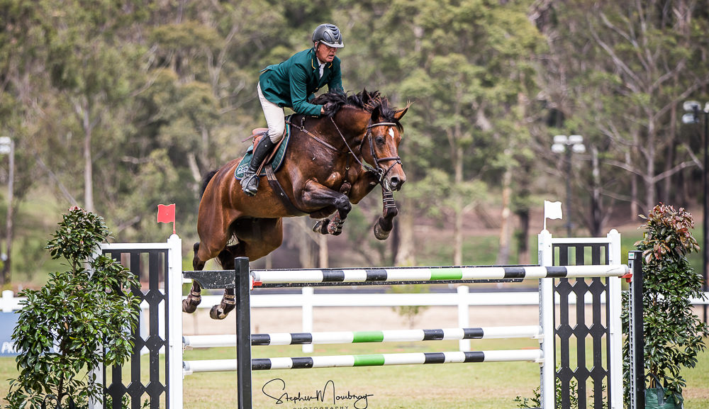 Chris Chugg and 'PSS Levilensky' jumping