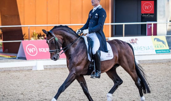 Brett parbery and 'Sky Diamond' Brett parbery and 'Sky Diamond'