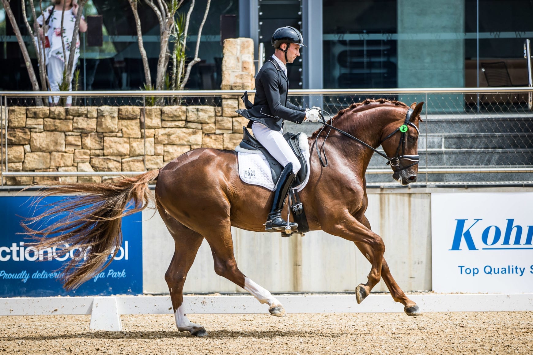 Jayden Brown and 'Fangio' Jayden Brown and 'Fangio'
