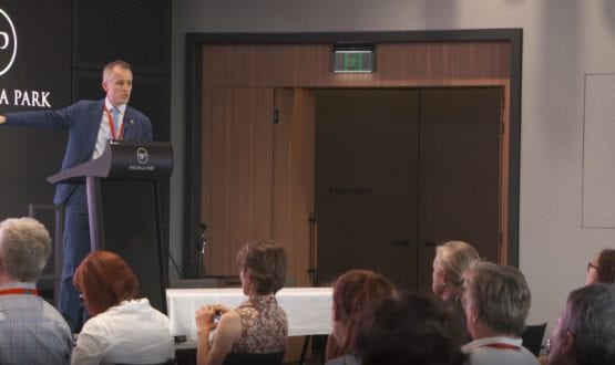 Roly Owers Presenting at the FEI Regional Dressage Forum Roly Owers Presenting at the FEI Regional Dressage Forum