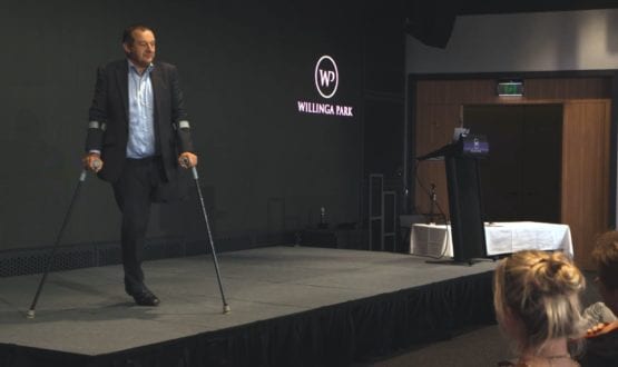 Picture of Michael Milton presenting at FEI Regional Dressage Forum Picture of Michael Milton presenting at FEI Regional Dressage Forum