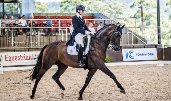 WD110534-Mary Hanna and 'Syriana' score 73.043% to win the Grand prix CDN class WD110534-Mary Hanna and 'Syriana' score 73.043% to win the Grand prix CDN class