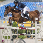 Rowan Willis riding Blue Movie