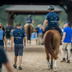 Team Australia in the showjumping training session at the FEI World Equestrian Games™ in Tryon USA September 18 2018.